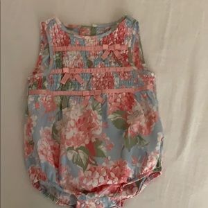 Janie and Jack girls one-piece bloomers